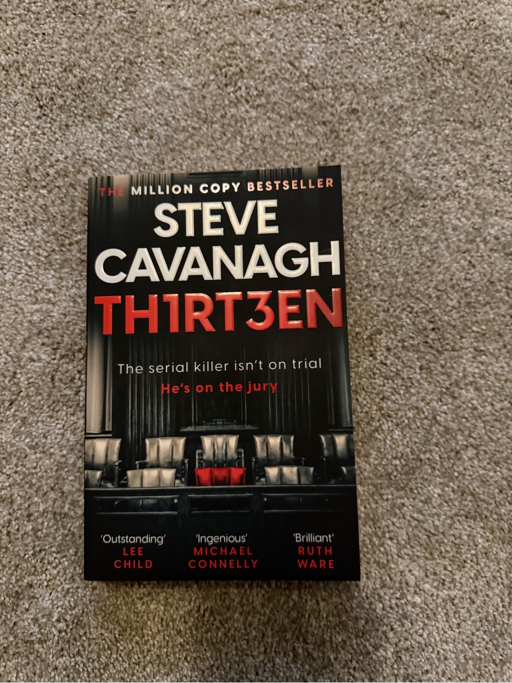 Steve Cavanagh "Thirteen" Paperback Novel